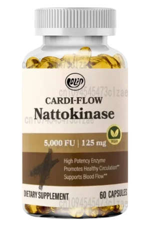 Nattokinase 5000 FU, A Highly Effective Nattokinase Supplement Capsule